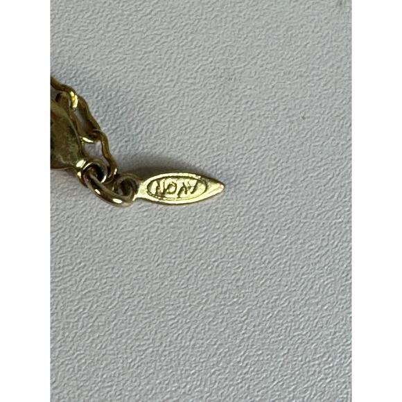 Gold toned floral anklet.  9” + 1” ext - Picture 6 of 8